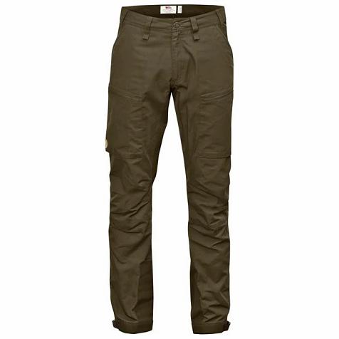 Fjallraven Men Abisko Hiking Pants Dark Olive PH90319 Philippines